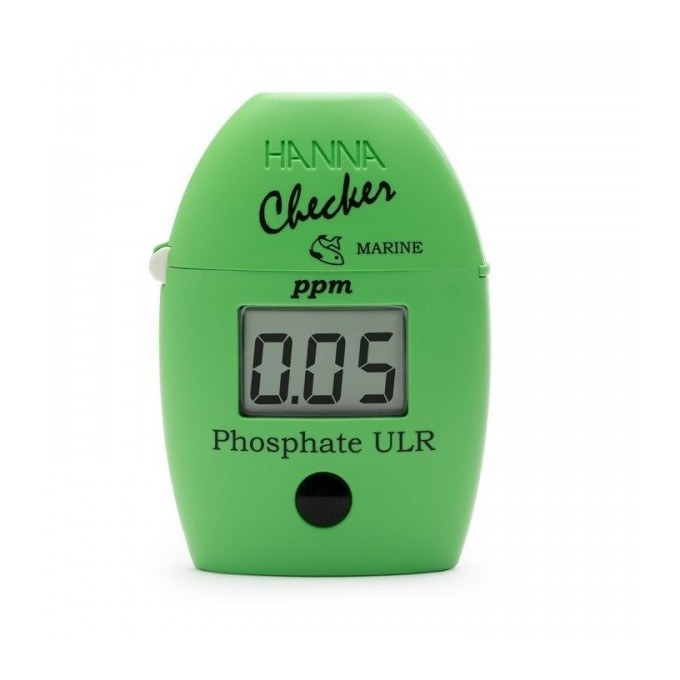 Checker Fosfatos rango ultra bajo 0,00 a 0,90 ppm para agua marina HI774