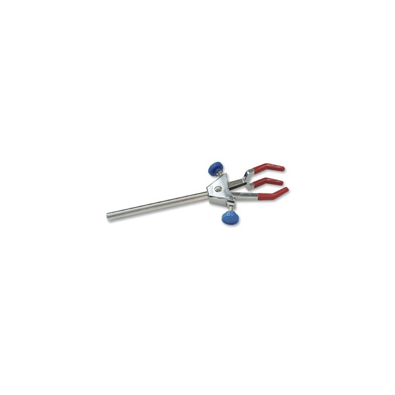 Pinza 3 dedos s/nuez, doble, 0-50mm, 10x140mm