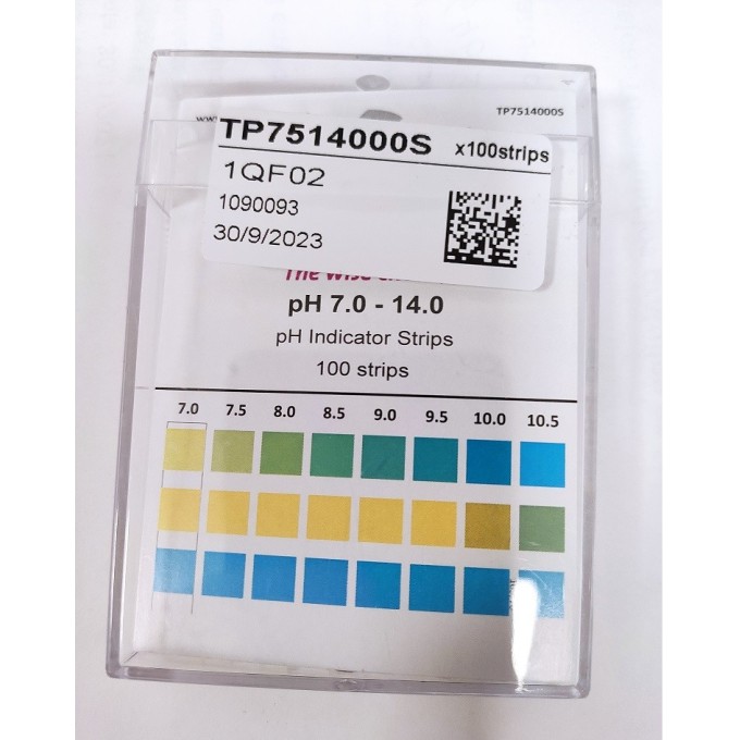 Tiras de pH de 7.0-14.0 (100uds)