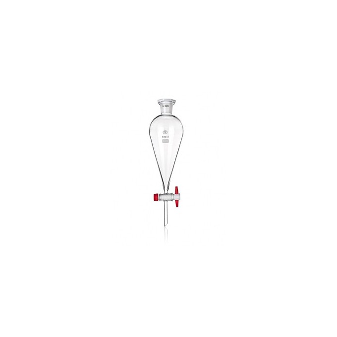 Embudo decantación t··esm. llave teflón 250mL