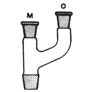 Pieza bifurcada para destilación 29/32