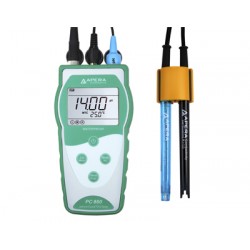 Medidor multiparamétrico (pH/Conductividad/TDS) portátil PC850