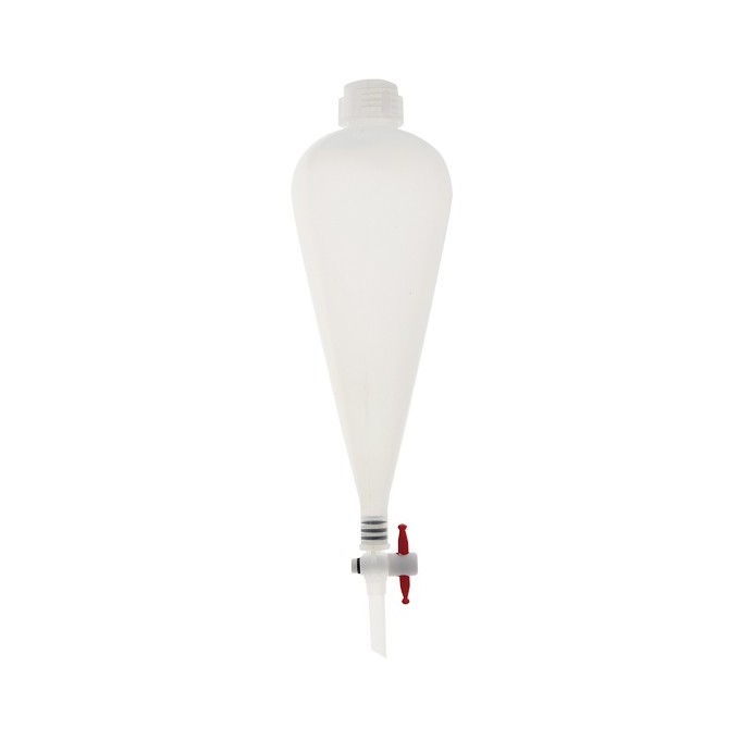 Embudo de Decantacion PP 250ml  (2uds)