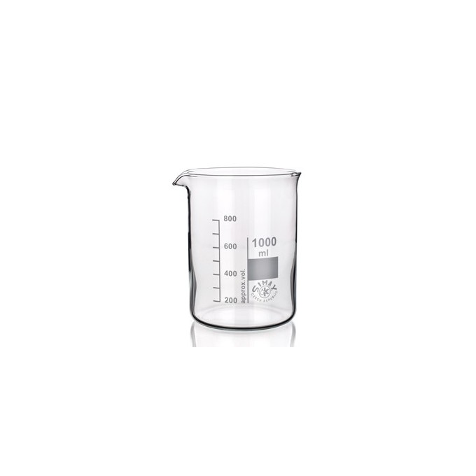 Vaso c/pico forma baja Simax 10ml