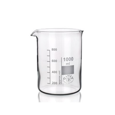 Vaso c/pico forma baja Simax 150ml