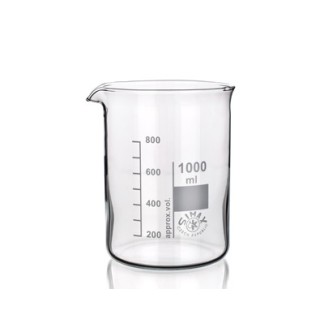 Vaso c/pico forma baja Simax 250ml