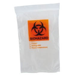 Bolsa doble transporte muestra Biohazard