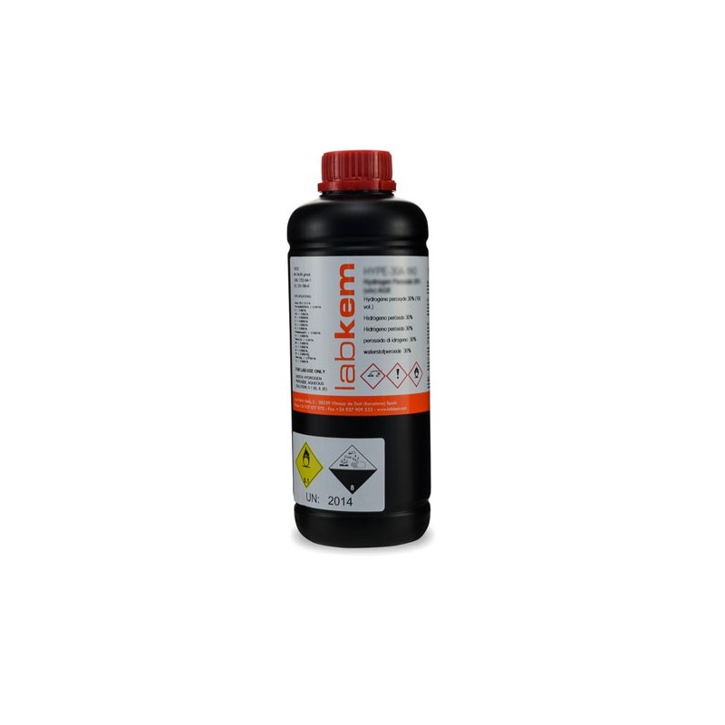 Hidrogeno Peroxido 30% (V/V) AGR 1L