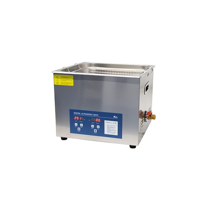 Baño Digital Ultrasonidos de 15L con calefacción