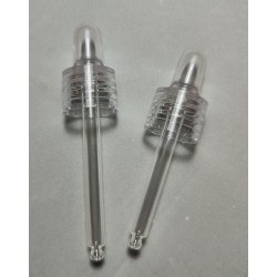 Tapon Cuentagotas Transparente  5ml DIN18 