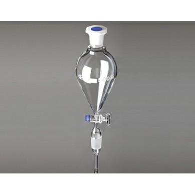 Embudo de decantación pera con varilla y cono RIN 19/26 100ml