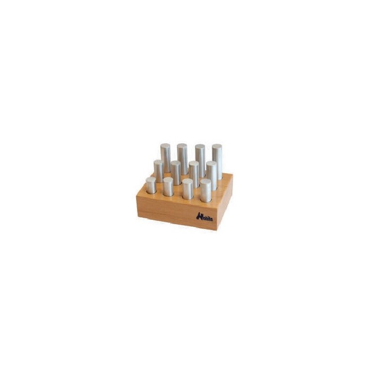 Set de cilindros de aluminio para la determinación de la densidad