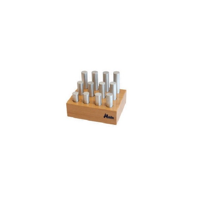 Set de cilindros de aluminio para la determinación de la densidad