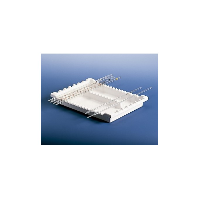 Bandeja universal para pipetas PVC