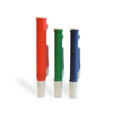 Aspirador pipetas, 2 mL azul