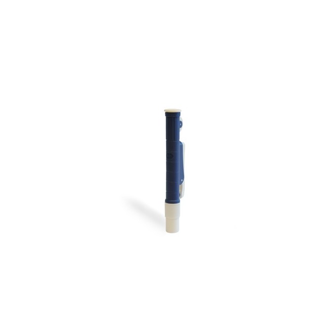 Aspirador pipetas, 2 mL azul