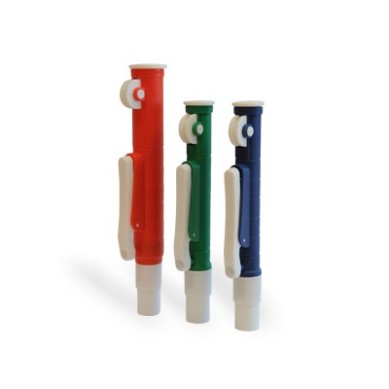 Aspirador pipetas, 10 mL verde