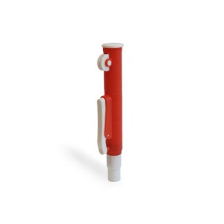 Aspirador pipetas, 25 mL rojo