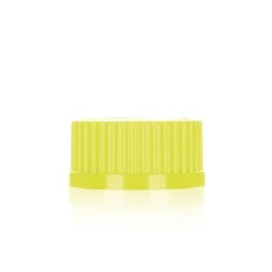 Tapón PP amarillo p/frasco ISO GL45, Simax