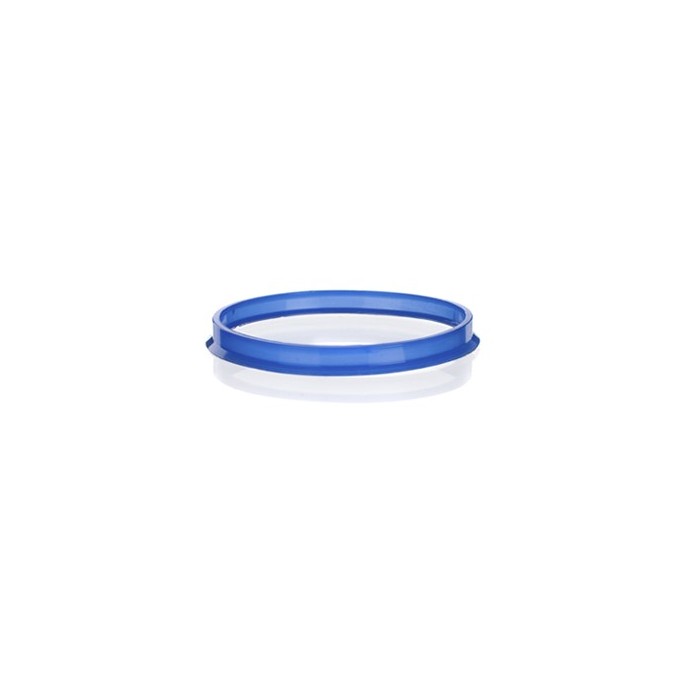 Anillo de vertido azul p/frasco ISO GL45, Simax