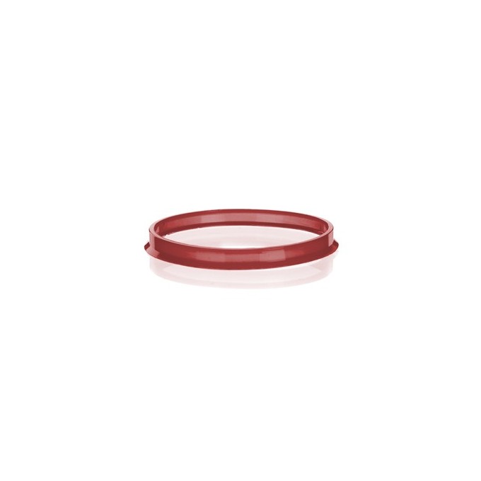 Anillo de vertido rojo p/frasco ISO GL45, Simax