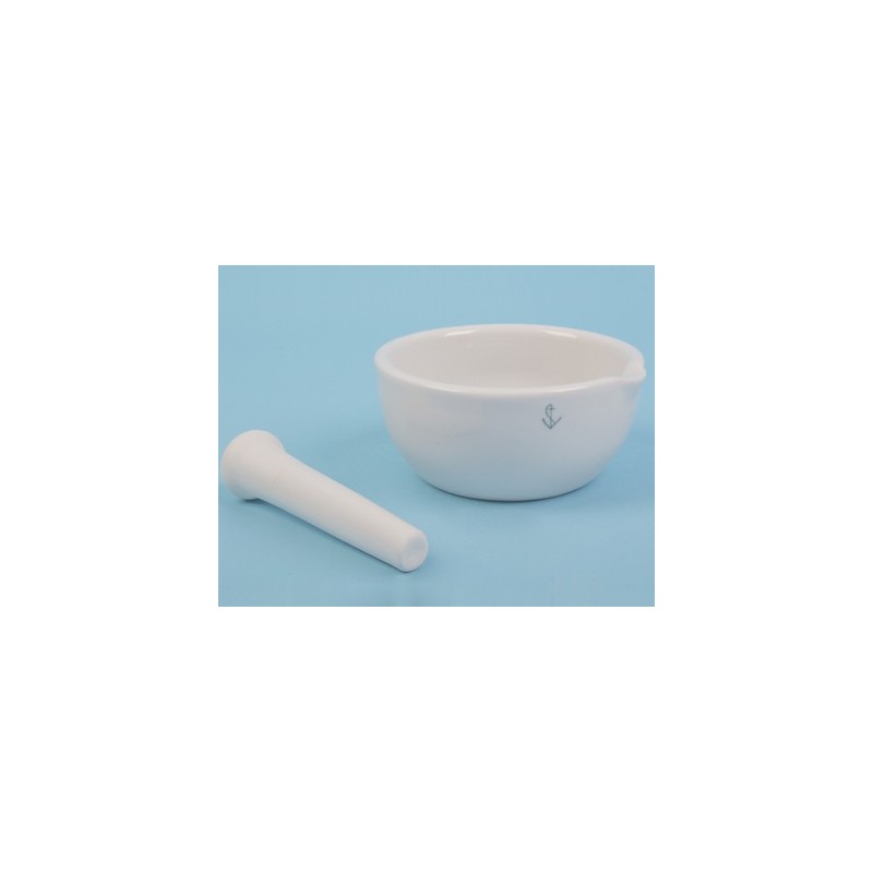 MORTERO PORCELANA ESMALTADO C/MANO, 150 MM