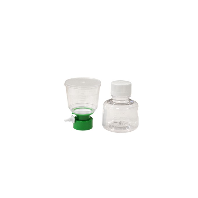 Copa de filtración estéril, PVDF, 0.22µm, 250mL, c/24