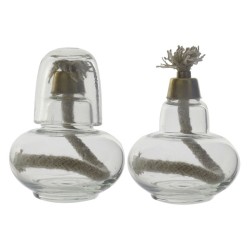 Lampara Alcohol 60 ml, Tapa de Vidrio
