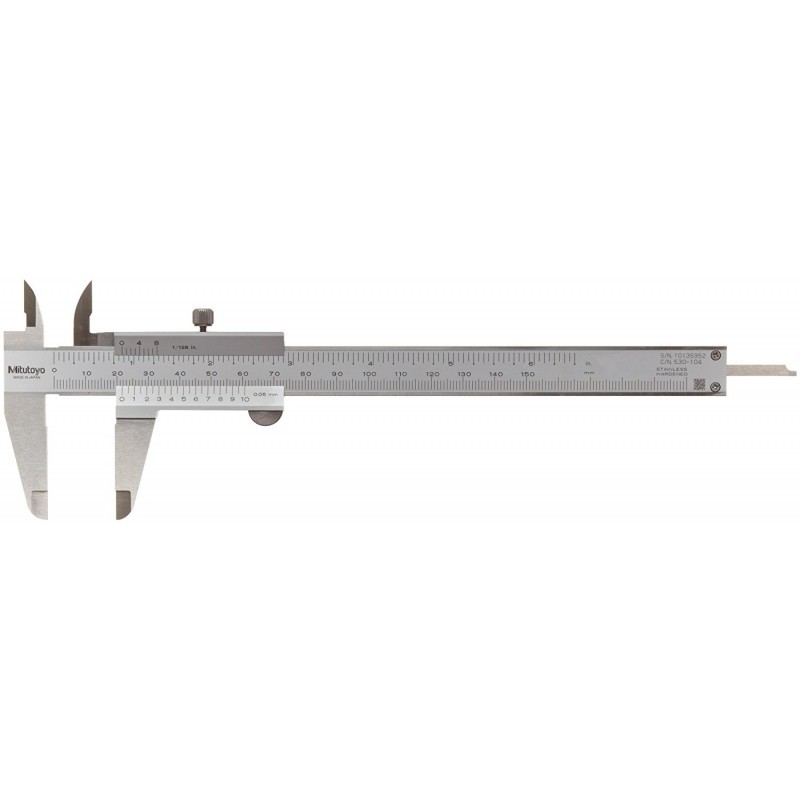 Pie de Rey 150mm MITUTOYO 530-104 N6 Calibre
