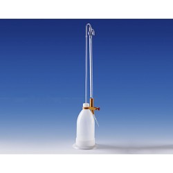 Bureta de valoración 50ml 1/10 naranja pulsador