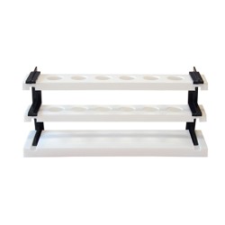 Gradilla para tubos Nessler de 50ml, 6x1