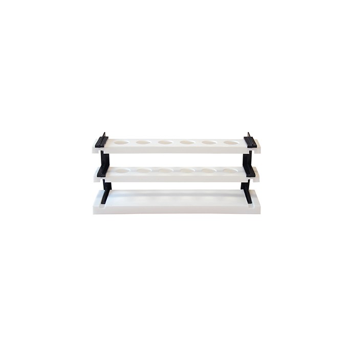 Gradilla para tubos Nessler de 50ml, 6x1