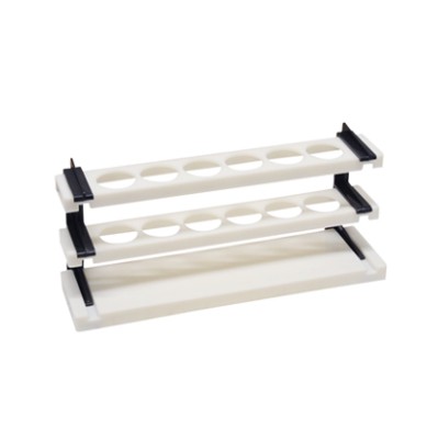 Gradilla para tubos Nessler de 50ml, 6x1