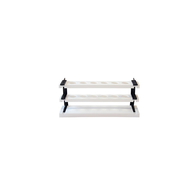 Gradilla para tubos Nessler, 100ml, 6x1