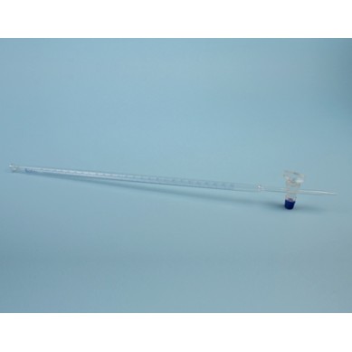 Bureta Llave Vidrio, 10 ml Clase A