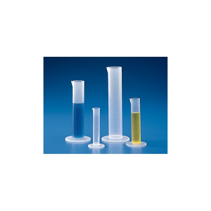 PROBETA GRADUADA FORMA BAJA PP, 50 ML