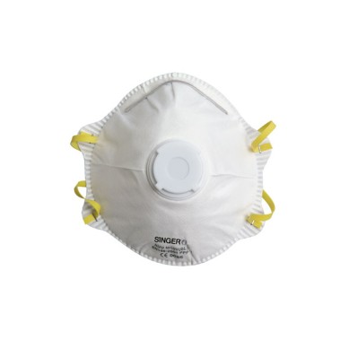 Máscara respiratoria desechable, nivel FFP1 con valvula