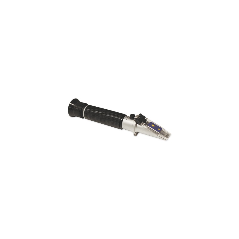 Refractómetro mano 0-25% Alcohol prob., ATC,Luz LED