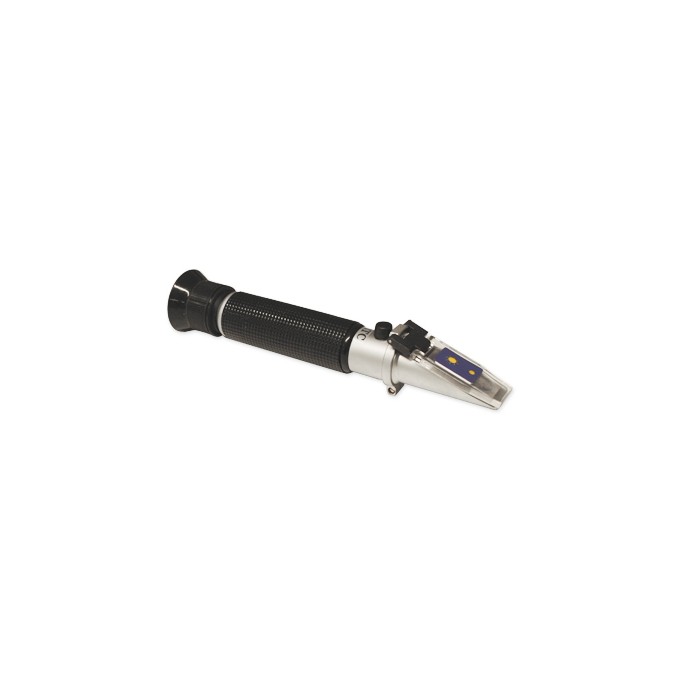 Refractómetro mano 0-25% Alcohol prob., ATC,Luz LED
