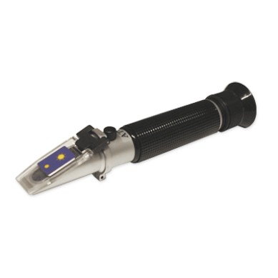 Refractómetro mano 0-25% Alcohol prob., ATC,Luz LED