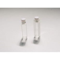 Cubeta Cuarzo Estandar. c··tapón, 10 mm (2uds)