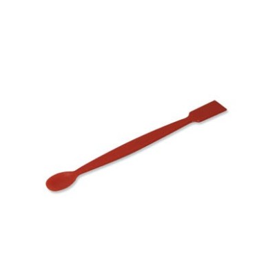 Espátula cuchara plana, PP rojo, 20 cm