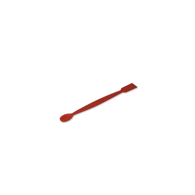 Espátula cuchara plana, PP rojo, 20 cm