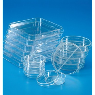 Caja Petri estéril c/ventilación 90 mm (500pcs)