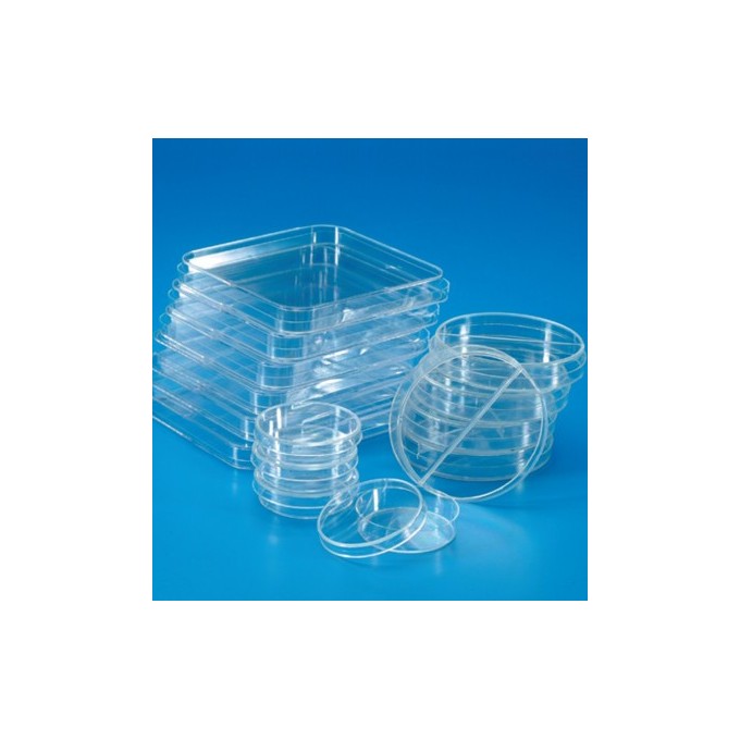 Caja Petri estéril c/ventilación 90 mm (500pcs)