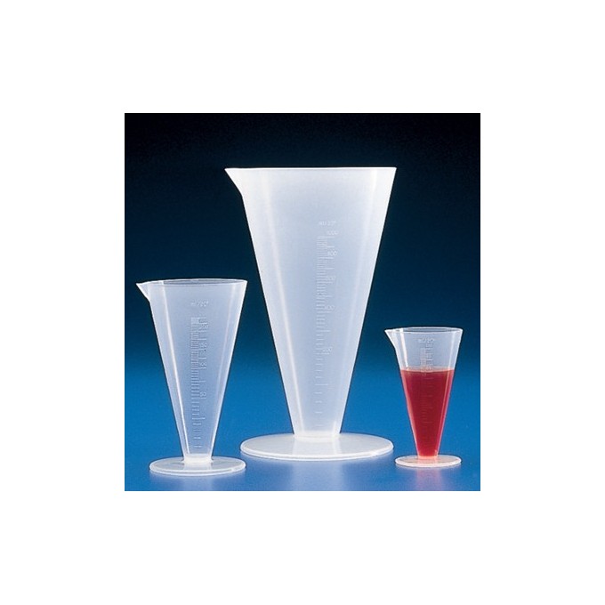 Vaso cónico graduado PP, 100 ml Kartell