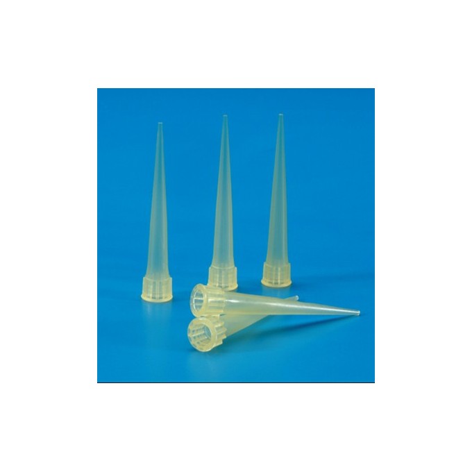 Punta 2-200 ul Pipeta Universal Amarilla