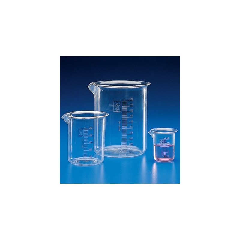 Vaso PMP graduado forma baja, 25 mL Kartell