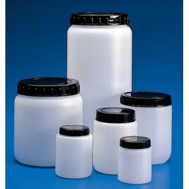 Vaso cilíndrico c··tapón HDPE, 1500 ml