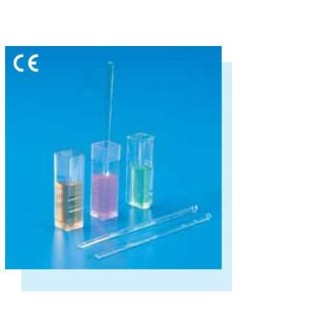 Cubeta espect. UV PMMA estándar, 4.5 ml, c··1000